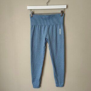 Gymshark Light Blue Seamless High Rise Athletic Leggings Women’s Size Medium